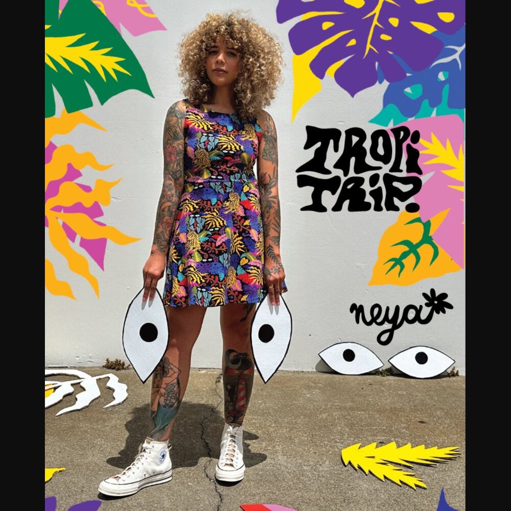 Nooworks Brenda Dress, Tropi-Trip Size M